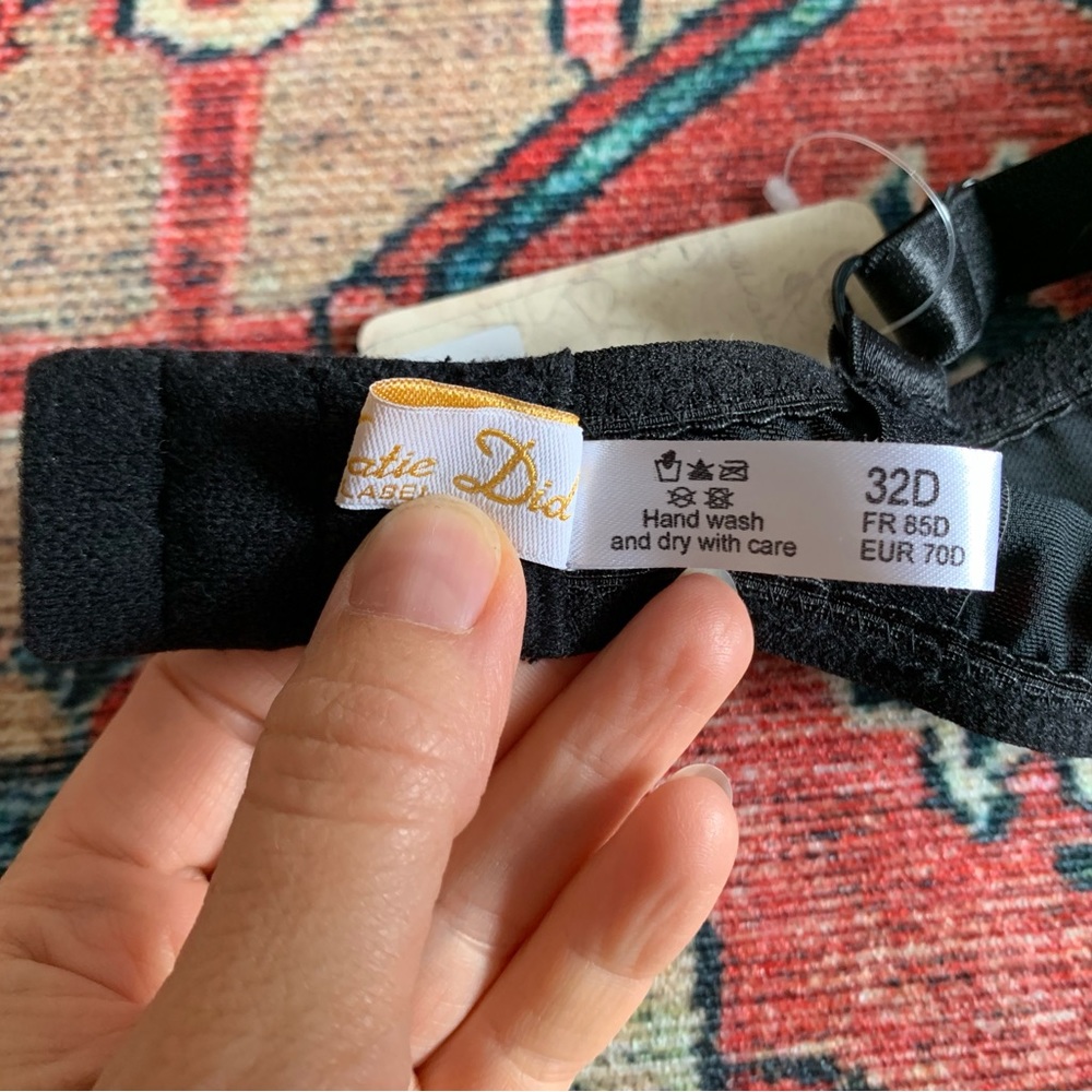 NWOT What Katie Did ‘exotique’ balconette bra 32D Vintage 1950s style - Picture 7 of 7